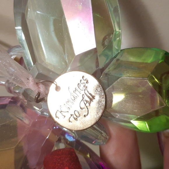 BIG A$$ CRYSTAL BUTTERFLY 🦋 SUNCATHER CHRISTMAS 🎄 ORNAMENT GREAT GIFT 🎁 - Picture 4 of 5